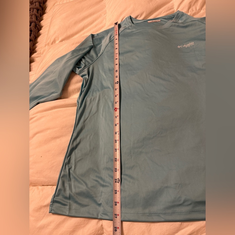 Columbia PFG Long Sleeve Tidal Tee II - NWT - Size 1X Teal Sportswear - Picture 12 of 12
